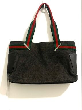 Gucci Denim Sherryline 73983 Tote -medium size